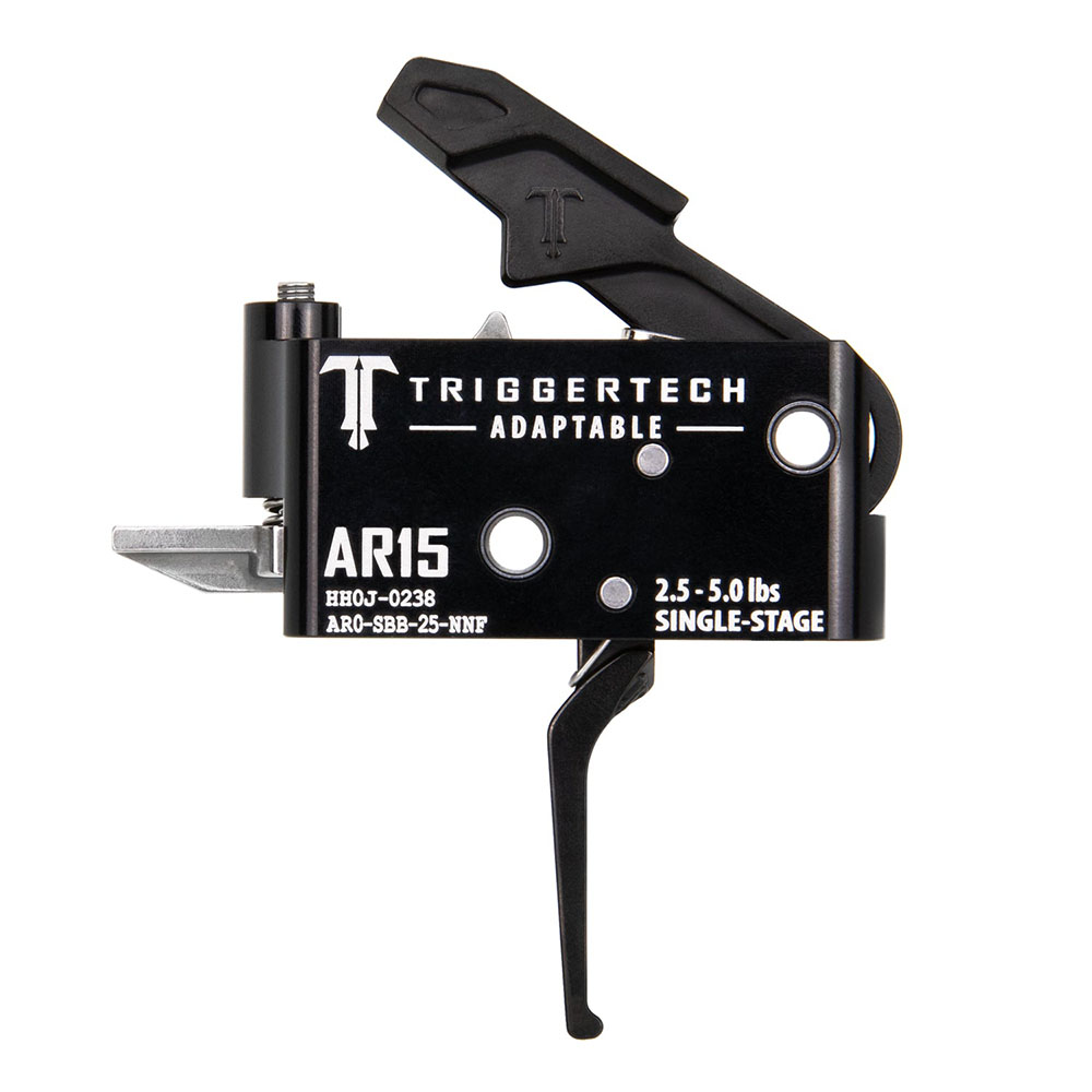 AR-15 SS - Schwarz, anpassbares Flachprofil